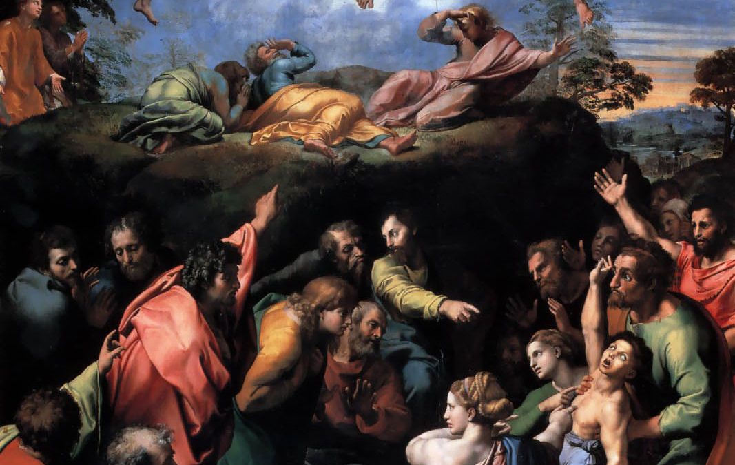 Homily from Aug. 6, 2023 (Transfiguration): A Voice Said…