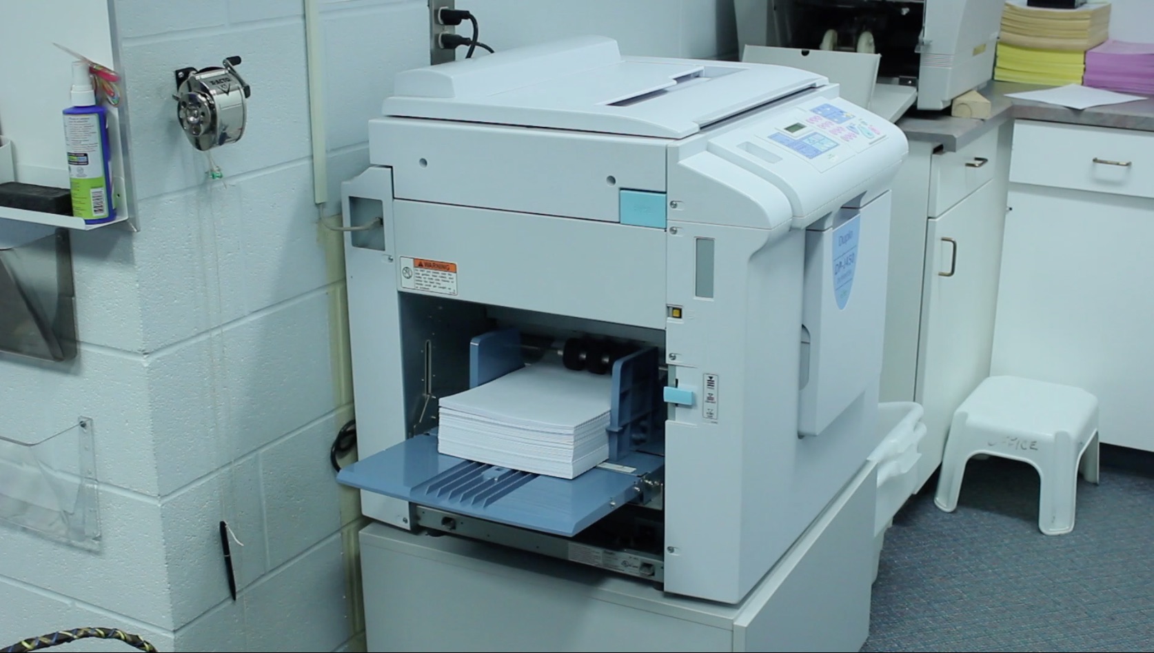 When the parish printer makes noise, we make music.